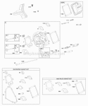Cylinder Head Gasket Set - Engine Gasket Set - Valve Valves Diagram and Parts List for 20C414-0160-E1  Briggs and Stratton Engine